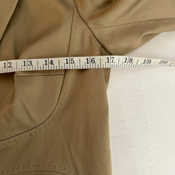 Worthington Petite NEW Career Office Blazer Jacket Beige Tan Lined Size 4P - Picture 7 of 10